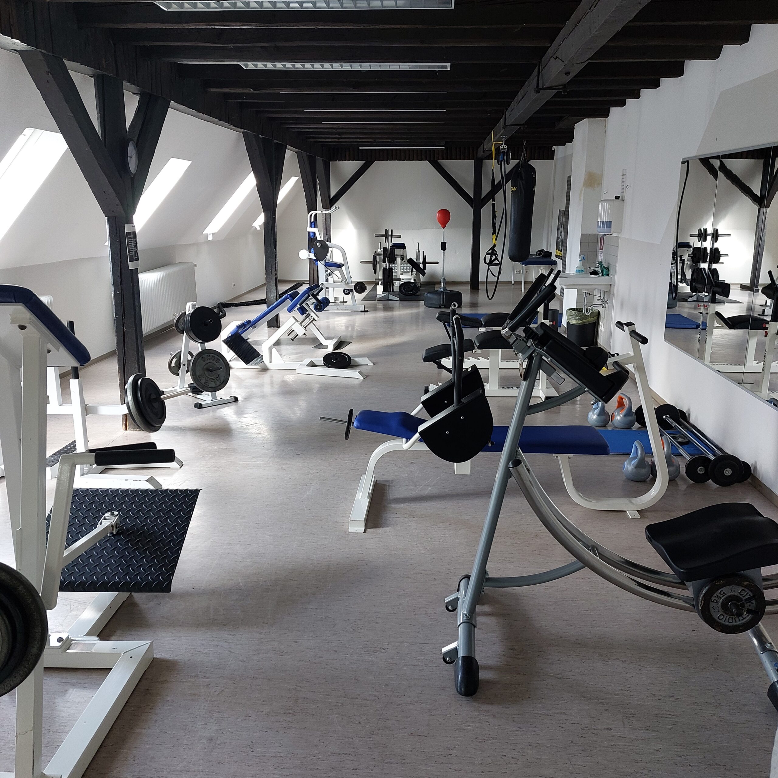 Gerätebereich im Fitnessclub Niedersfeld